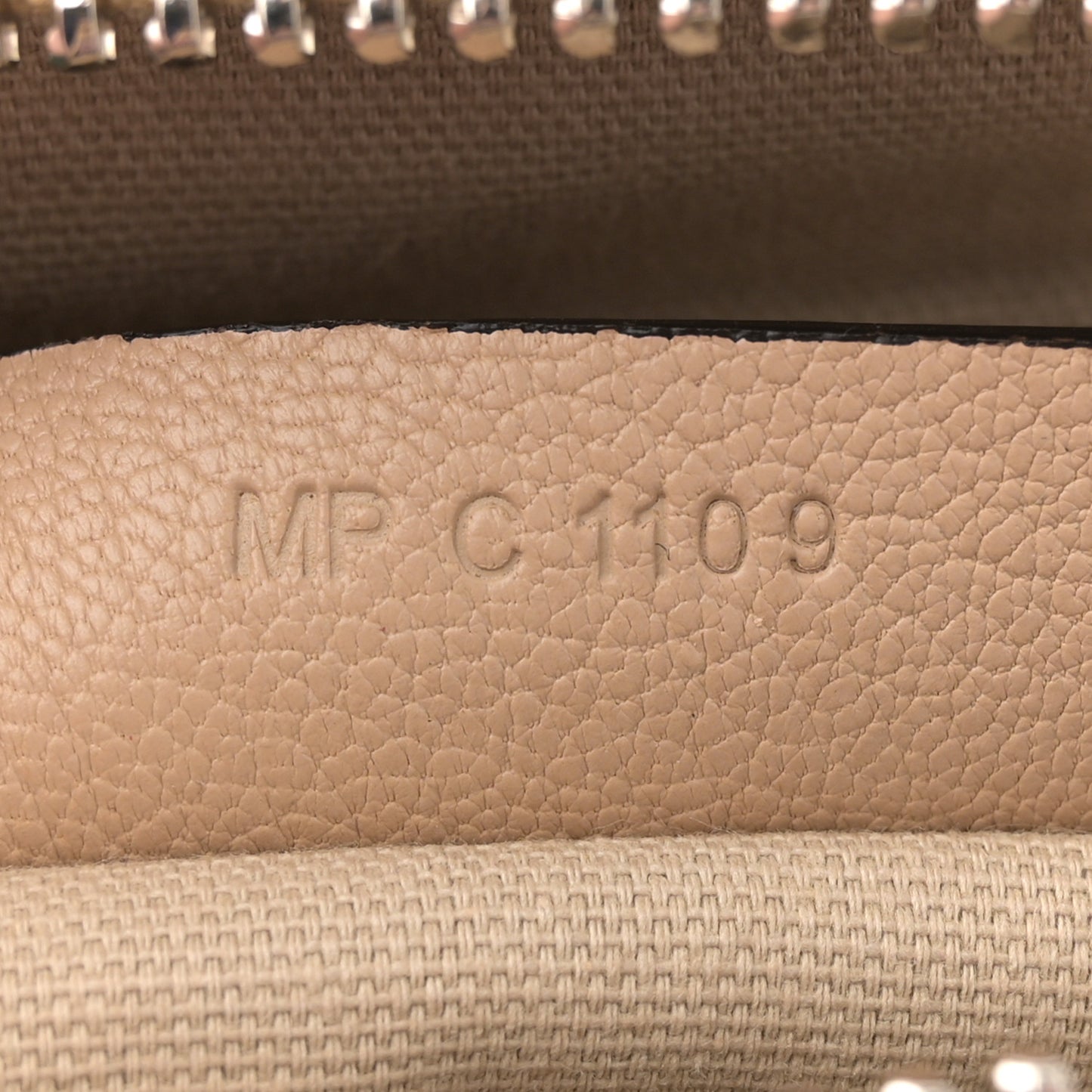 Sugar Goatskin Mini Antigona Beige Camel