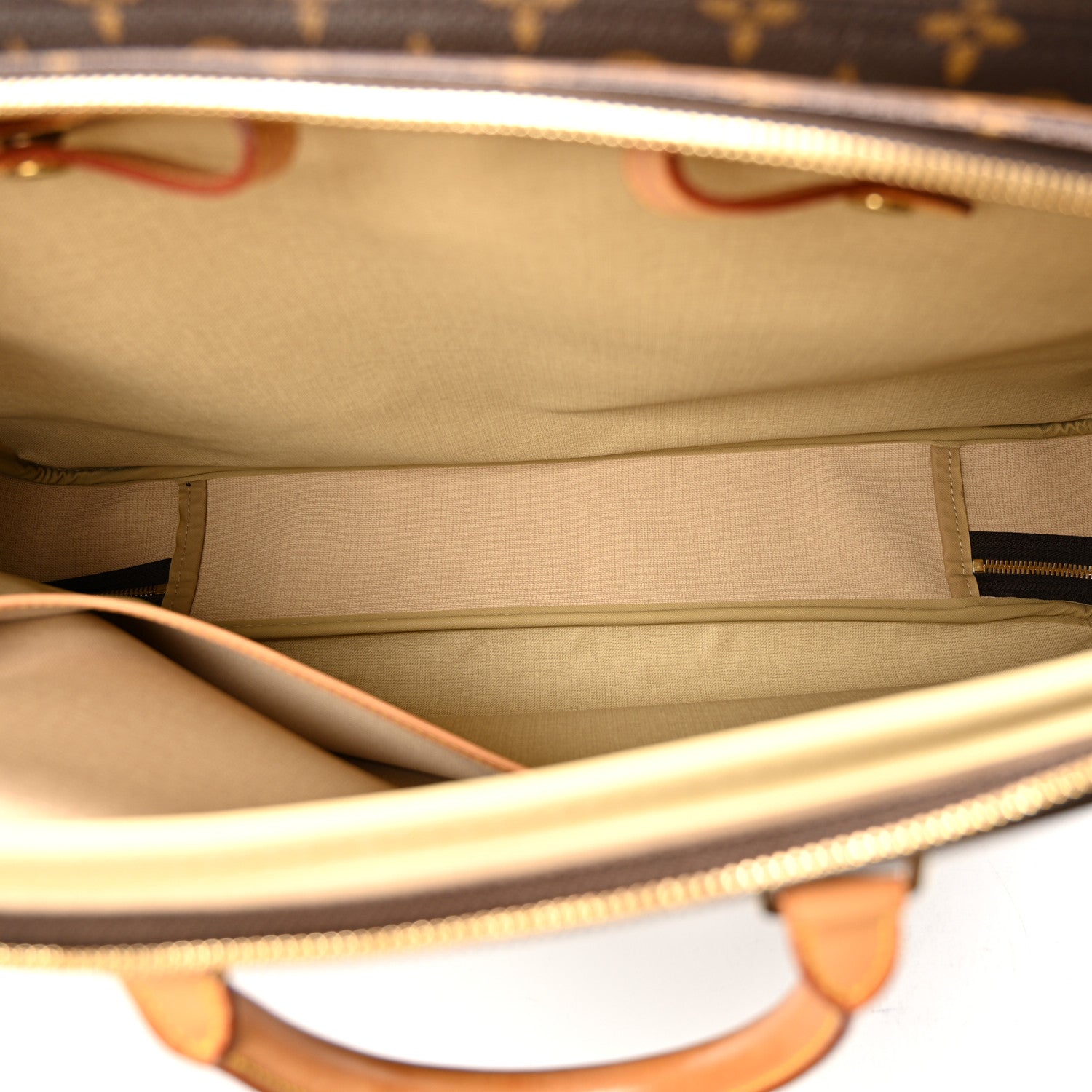 Louis Vuitton Monogram Alize 2 Compartment Luggage 4 of 17