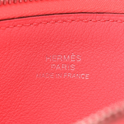 Hermes Swift Tigre Royal Bandana Carre Pocket Pouch Rose Ete 6 of 9