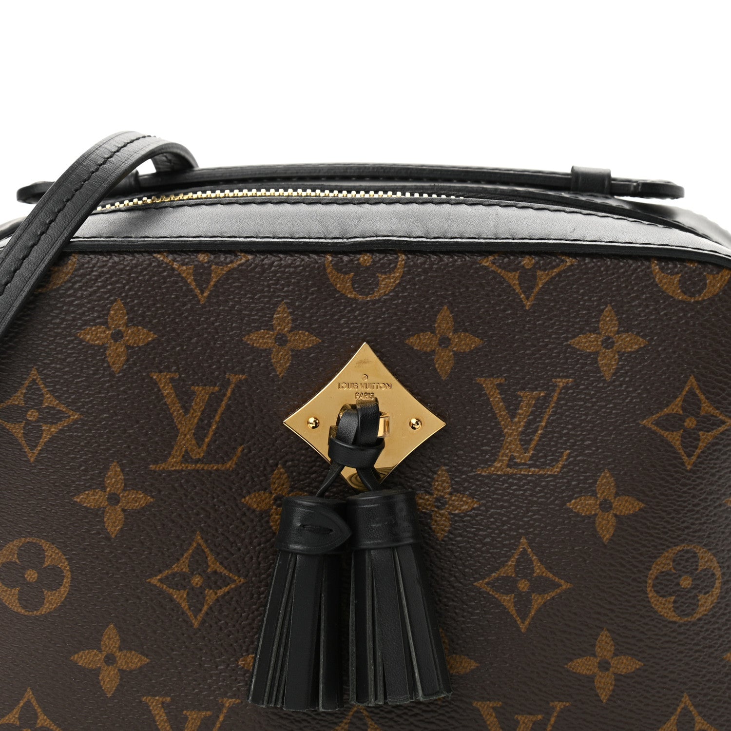 Louis Vuitton Monogram Saintonge Black 8 of 10