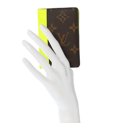 Louis Vuitton Monogram Pocket Organizer NM Yellow 2 of 7