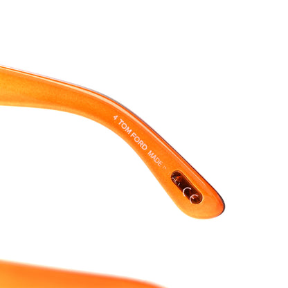 Tom Ford Acetate Serena Sunglasses Transparent Amber 6 of 7