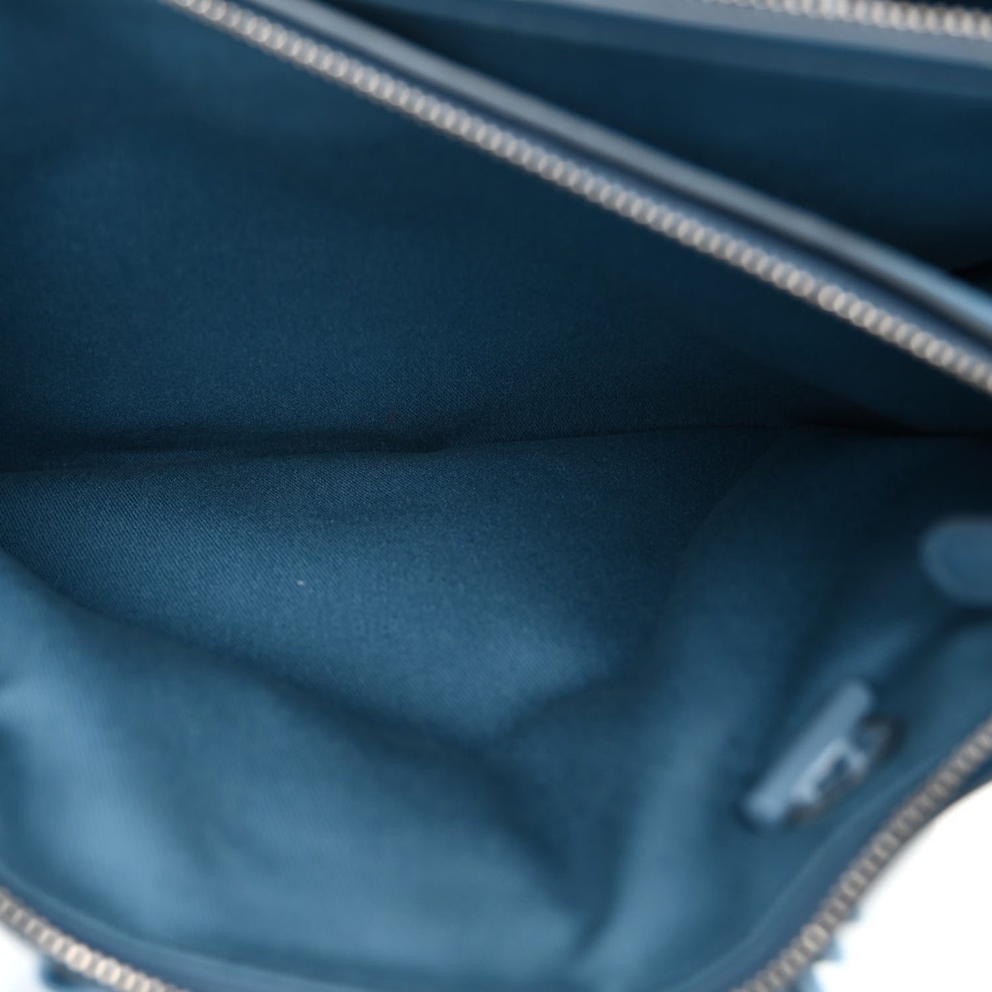 Calfskin Viva Bow Tote Nigella Blue