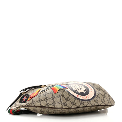 Gucci GG Supreme Monogram Courrier Belt Bag Beige New Acero 4 of 13