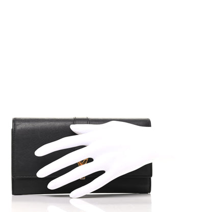 Saint Laurent Calfskin Classic Y Ligne Wallet Black 2 of 6