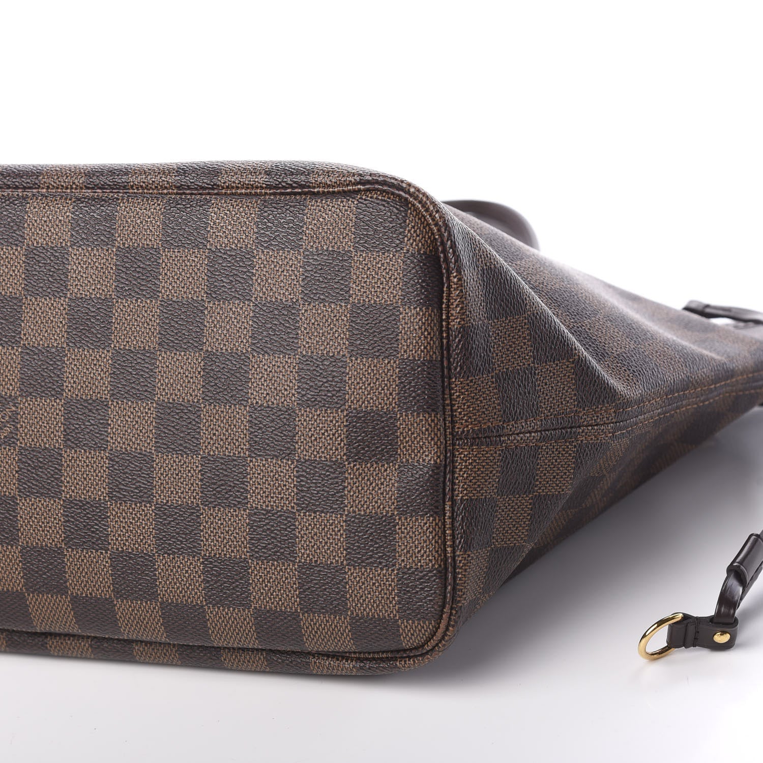 Louis Vuitton Damier Ebene Neo Neverfull MM Rose Ballerine 17 of 17