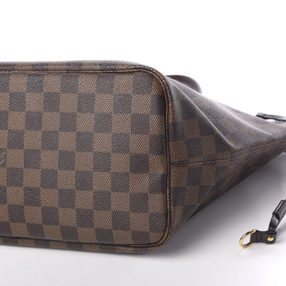 Louis Vuitton Damier Ebene Neo Neverfull MM Rose Ballerine 17 of 17