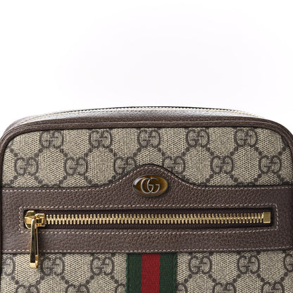 Gucci GG Supreme Monogram Web Small Ophidia Belt Bag 75 30 Dark Brown 11 of 11