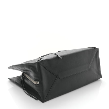 Balenciaga Supple Calfskin Papier A4 Zip Around Tote Black 4 of 9