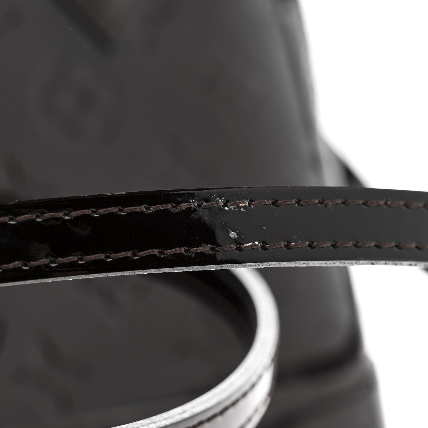 Louis Vuitton Vernis Alma BB Amarante 10 of 10
