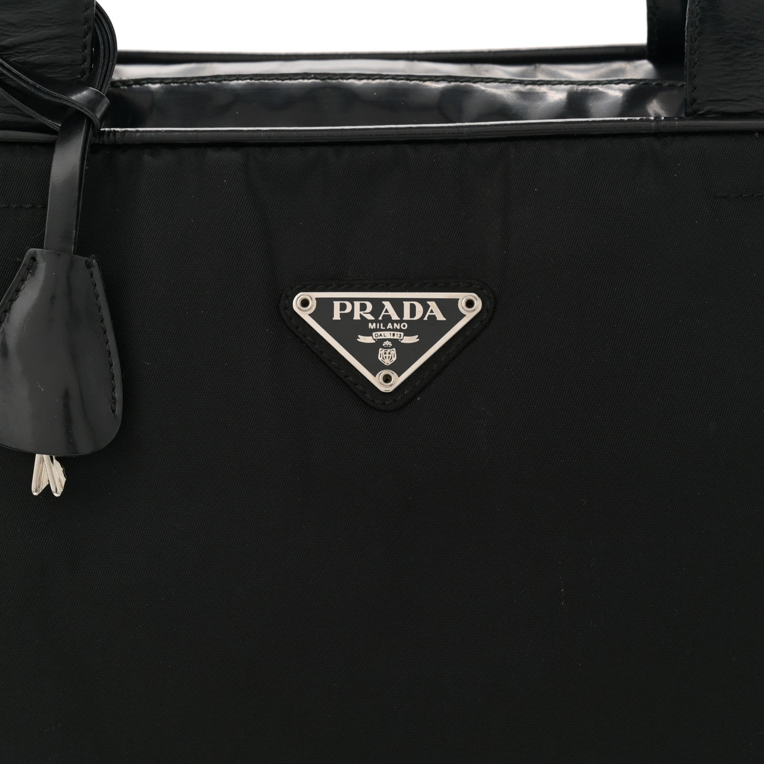 Prada Tessuto Nylon Tote Black 8 of 13