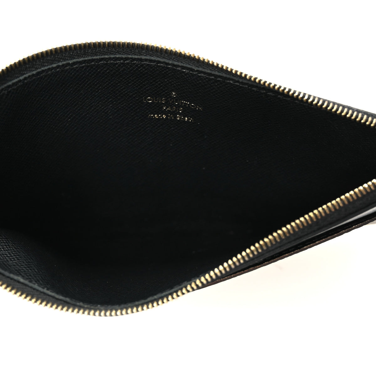 Louis Vuitton Monogram Slim Purse Black 5 of 7