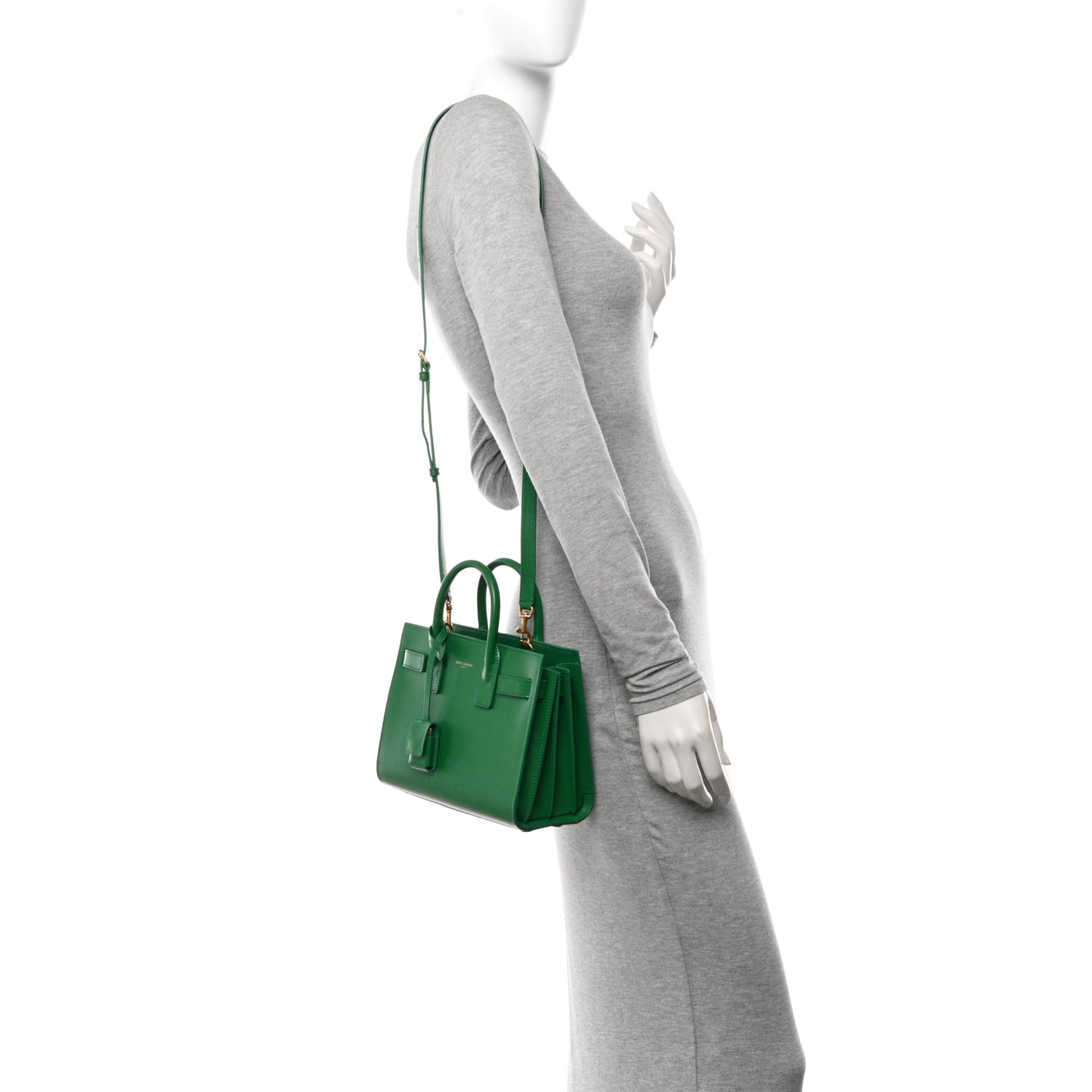 Calfskin Nano Sac De Jour New Vert Praire