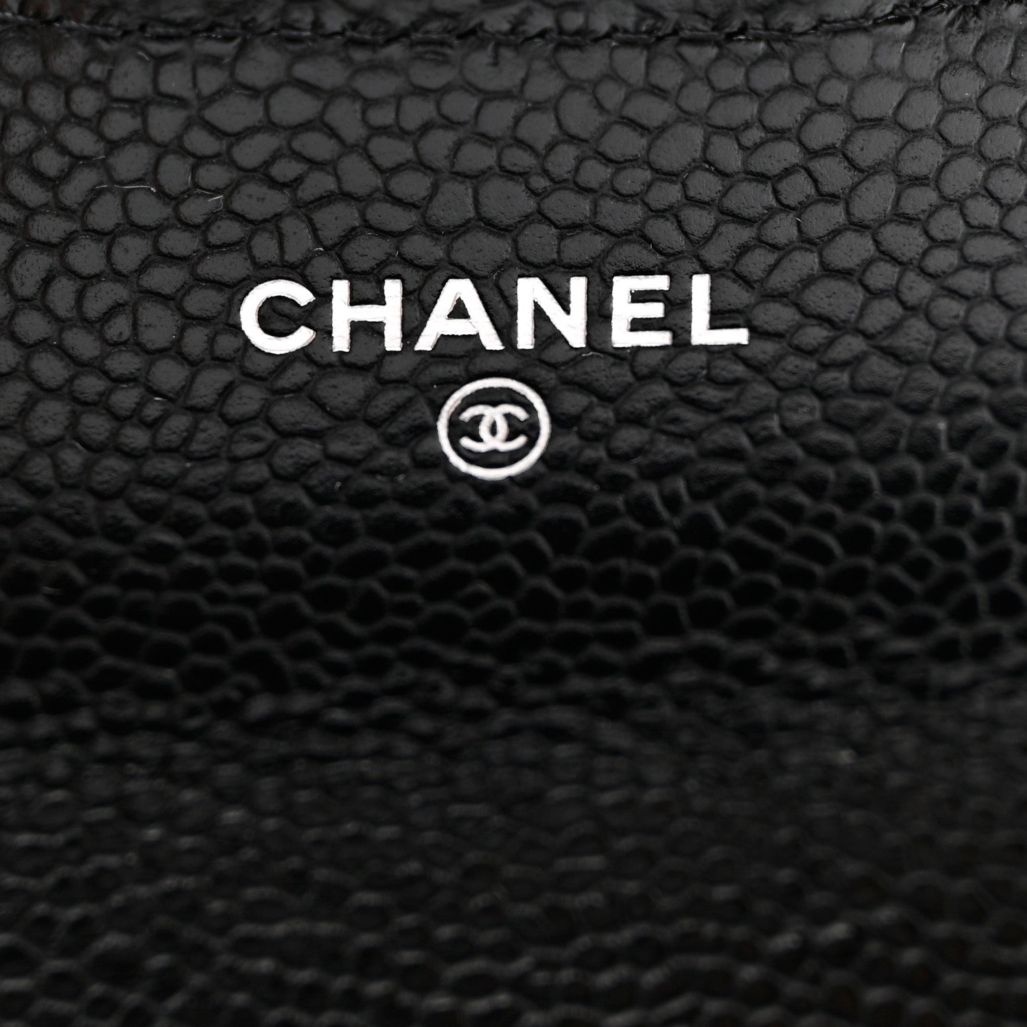 Chanel Caviar Quilted Flap Card Holder Wallet Black 6 of 8