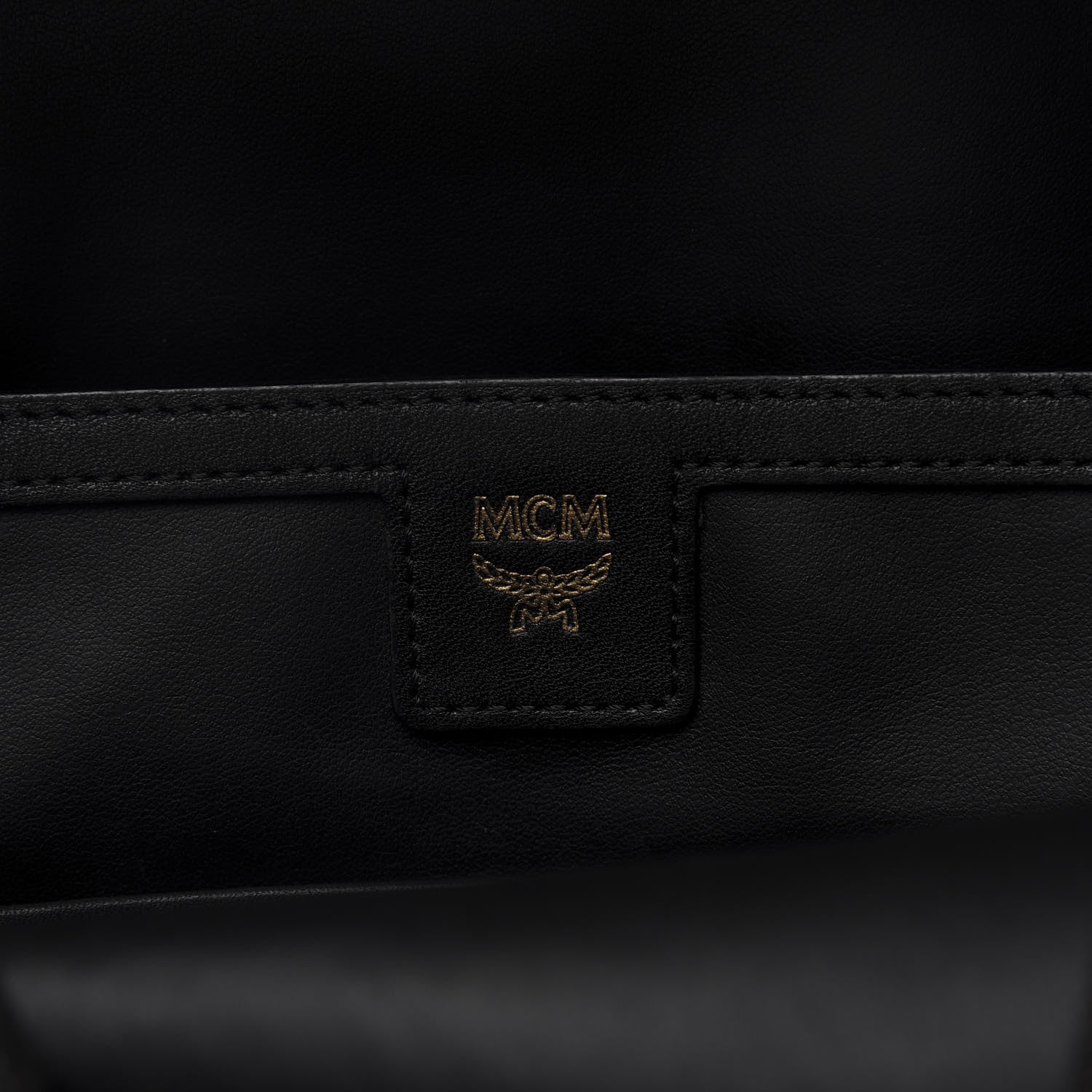 MCM Visetos Small Side Stud Stark Backpack Munich Blue 8 of 19