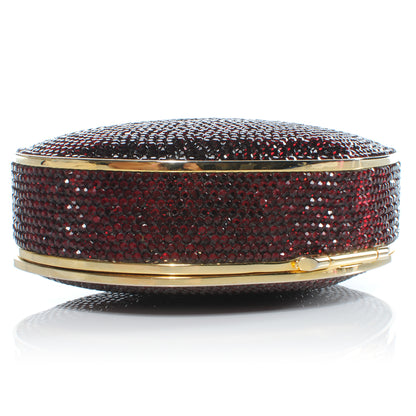 Judith Leiber Crystal Heart Minaudiere Clutch 4 of 8
