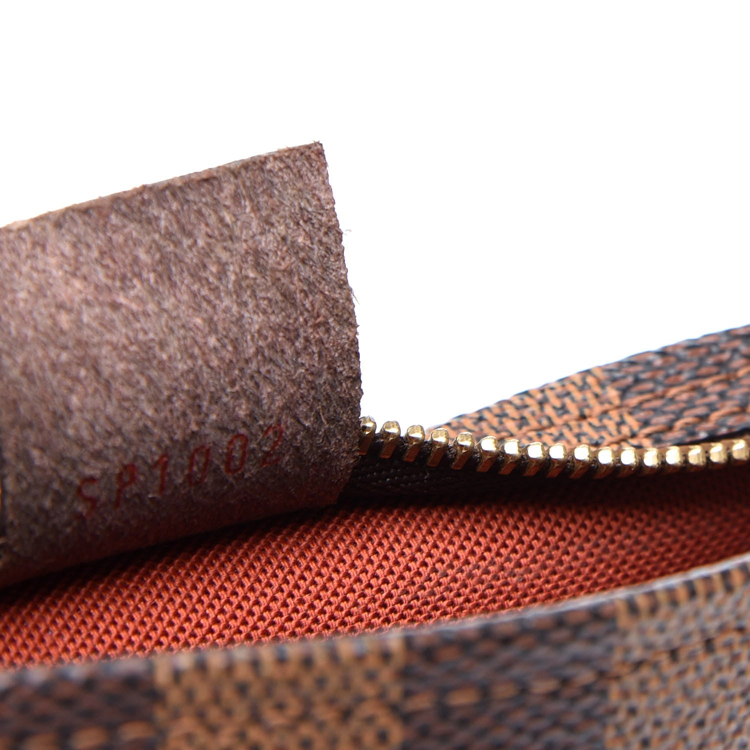 Louis Vuitton Damier Ebene Trousse Make Up Bag Pochette 9 of 10