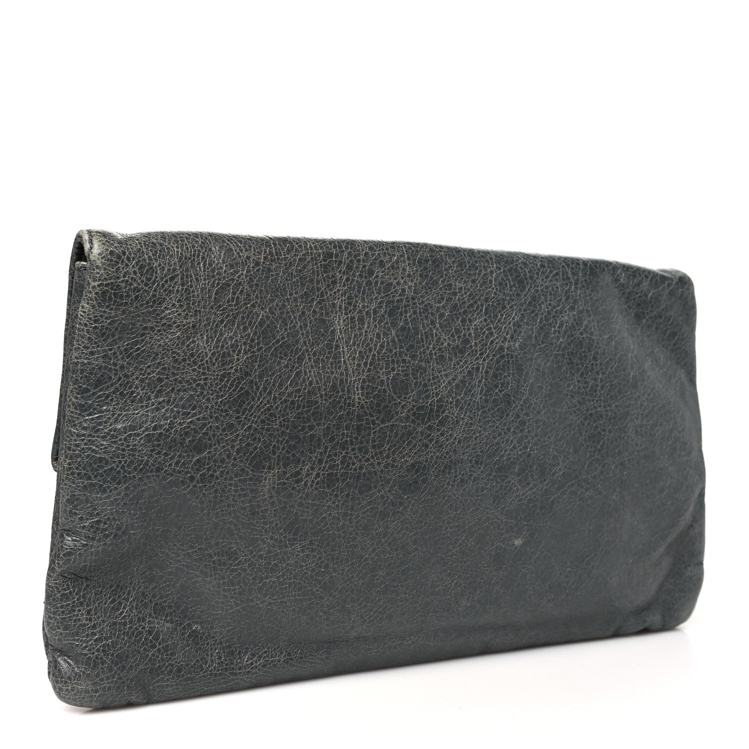 Balenciaga Agneau Giant 12 Rose Gold Hardware Envelope Clutch Tarmac 4 of 11
