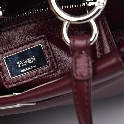 Fendi Nappa Mini Peekaboo Iconic Satchel Bordeaux 7 of 10