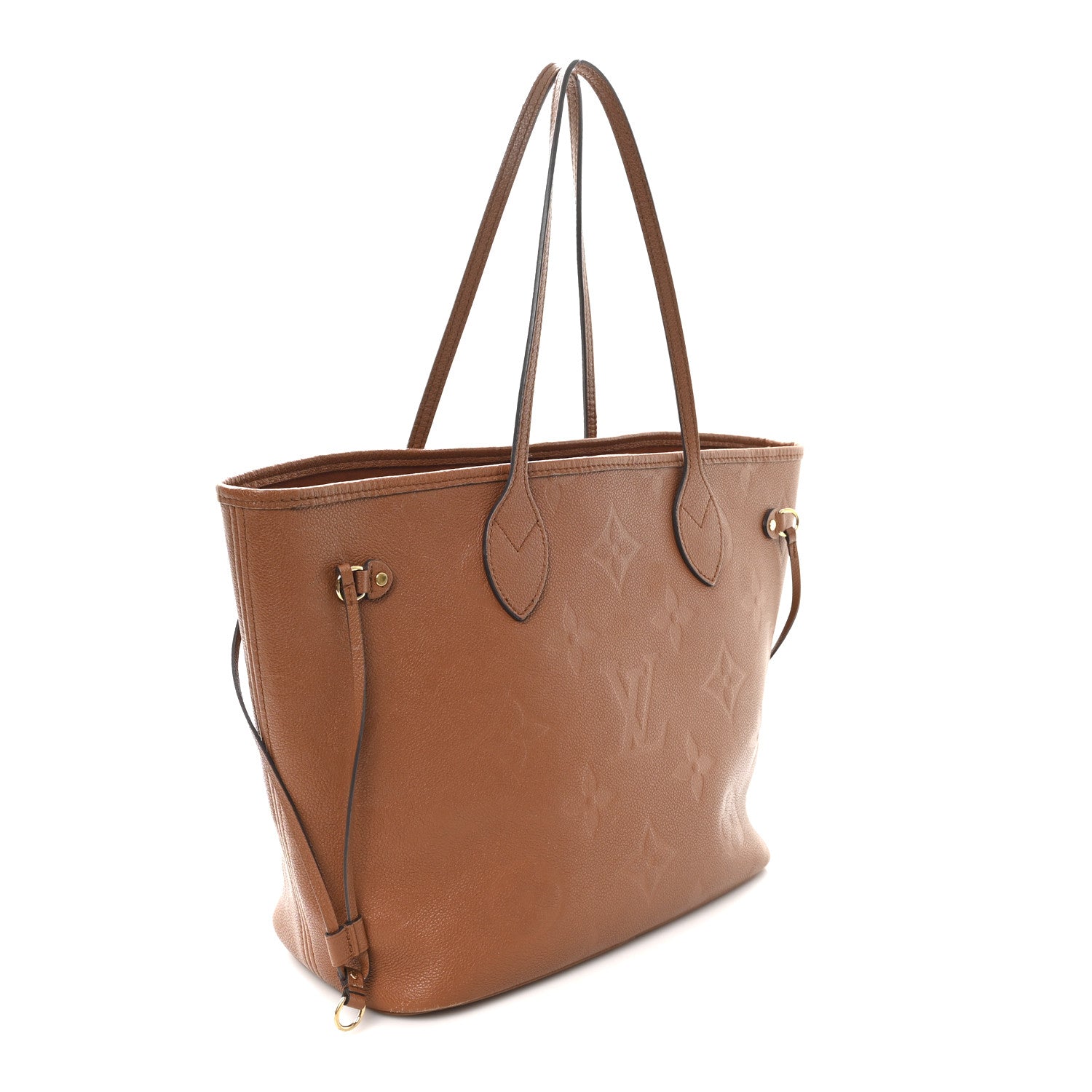 Louis Vuitton Empreinte Monogram Giant Neverfull MM Cognac 4 of 11