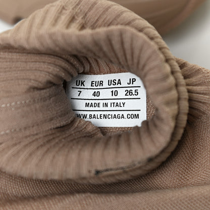 Balenciaga Technical Ribbed 3D Recycled Knit Womens Speed 3.0 Sneakers 40 Monocolor Beige 9 of 10