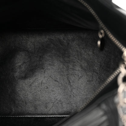 Chanel Caviar Quilted Medallion Tote Black 13 of 20