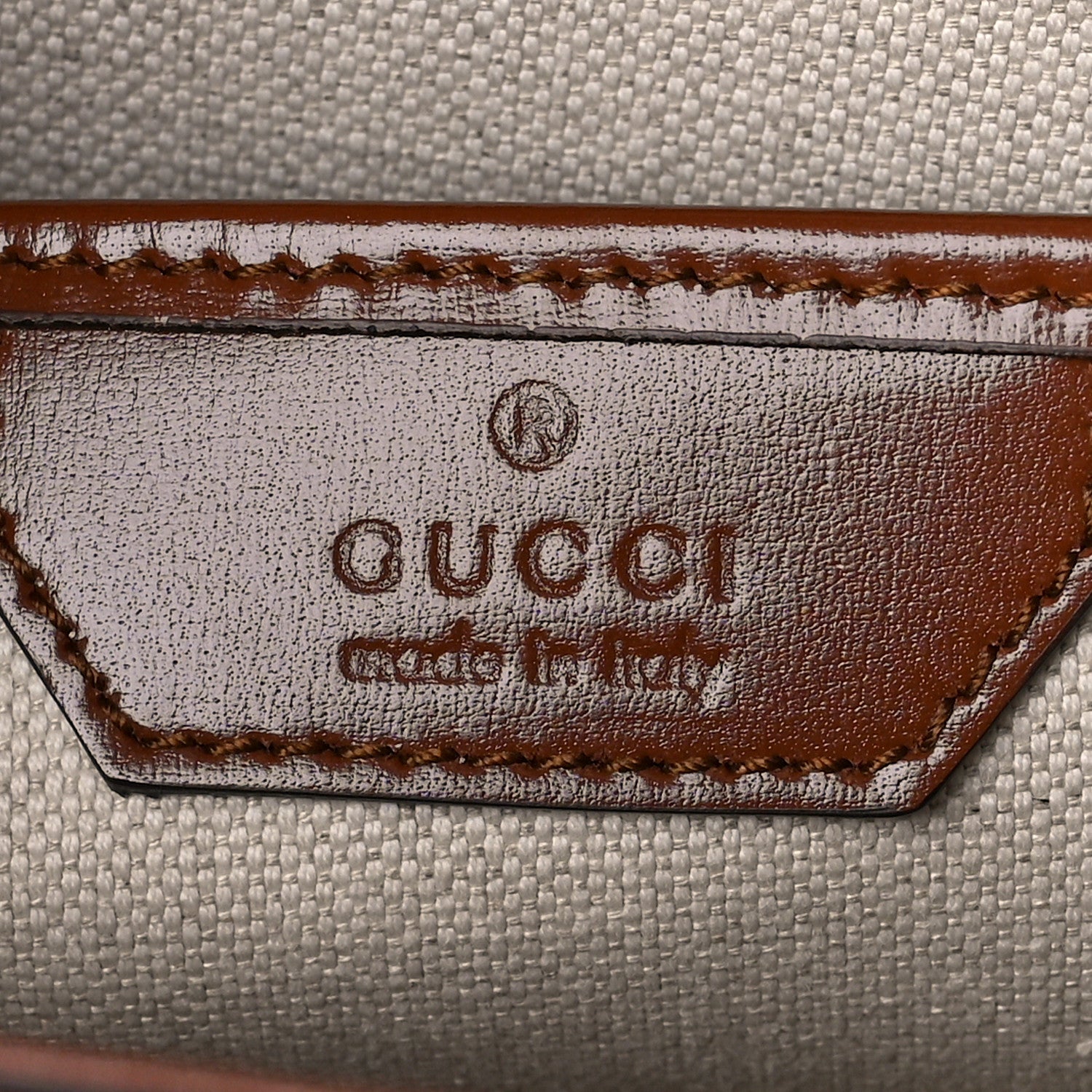 Gucci Boarded Dyana Lux Calfskin Web Medium Bamboo 1947 Top Handle Bag Brown 6 of 8