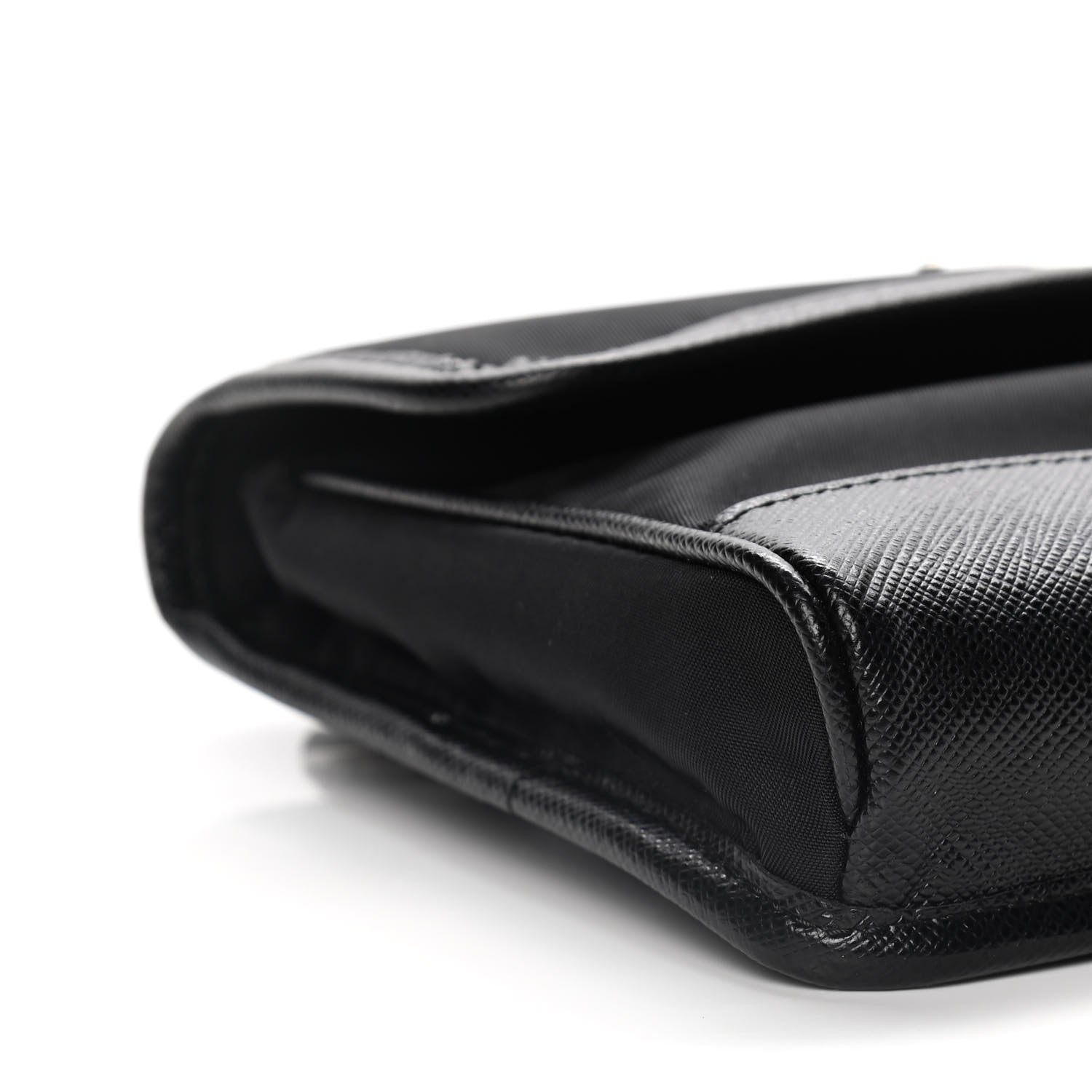 Prada Re-Nylon Saffiano Smartphone Case Crossbody Black 4 of 12