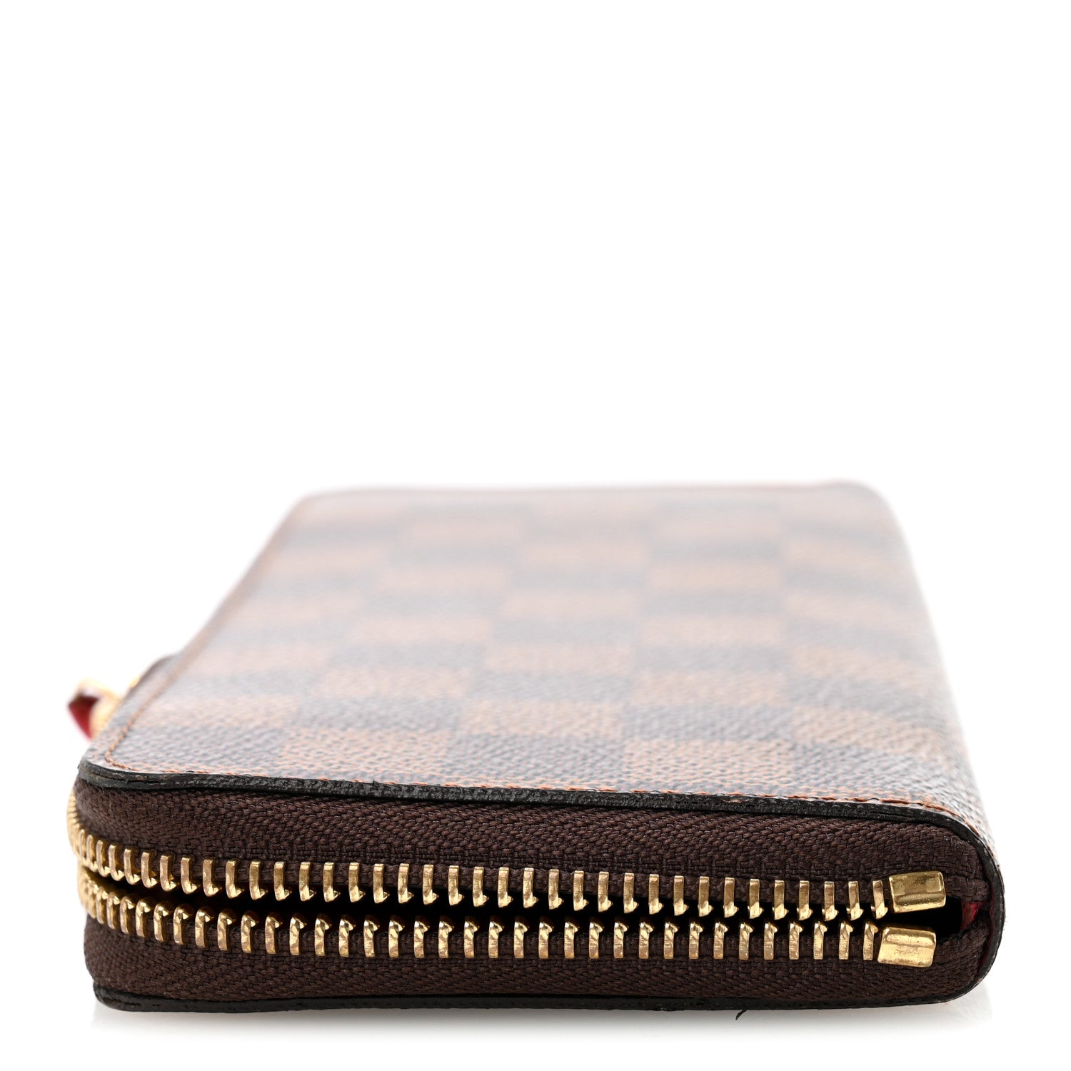 Louis Vuitton Damier Ebene Clemence Wallet Cherry 9 of 10