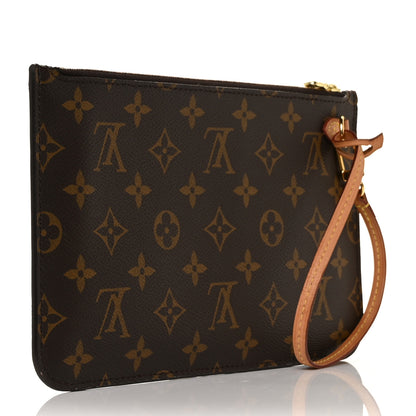 Louis Vuitton Monogram Neverfull MM GM Pochette 3 of 8