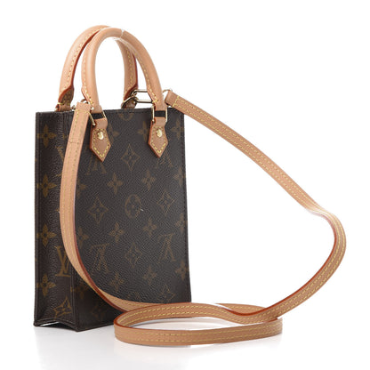 Louis Vuitton Monogram Petit Sac Plat 2 of 9