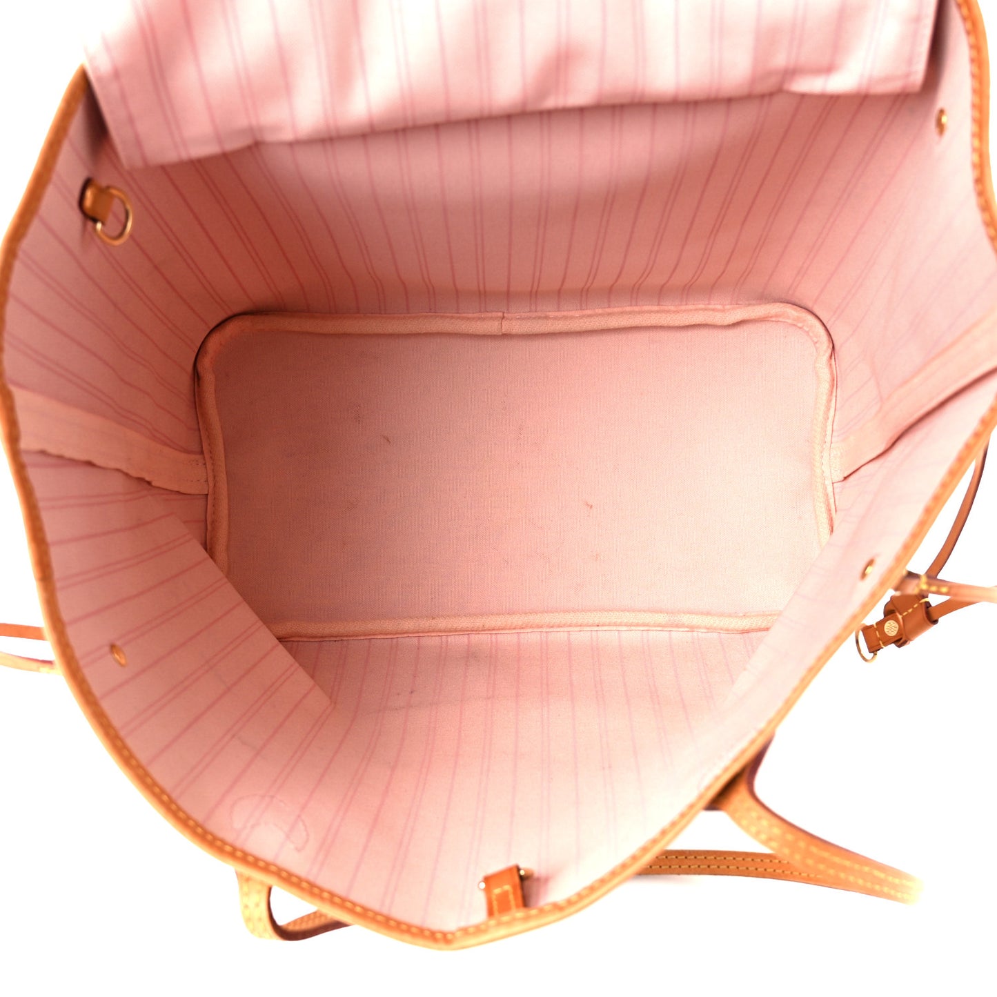 Damier Azur Neo Neverfull MM Rose Ballerine