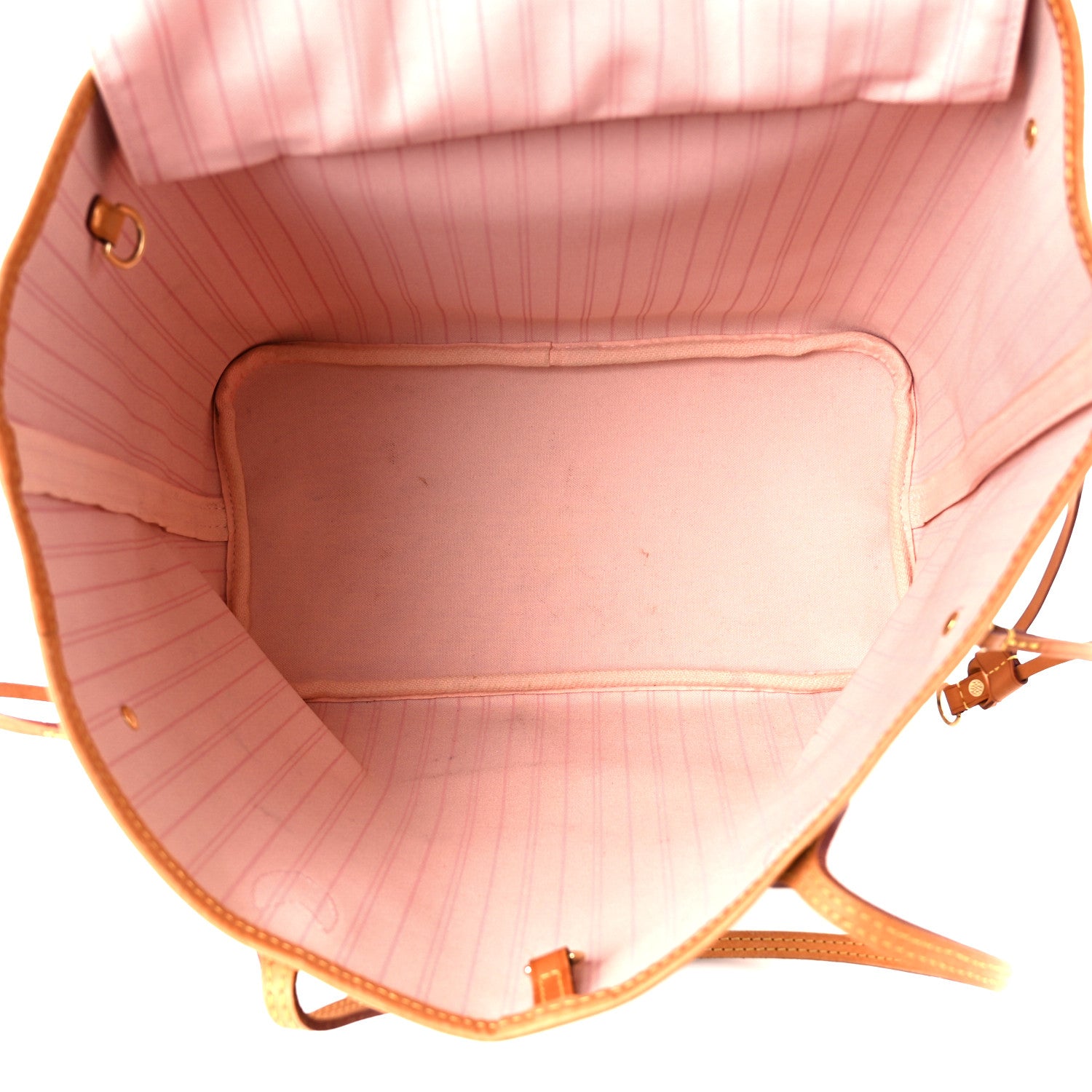 Louis Vuitton Damier Azur Neo Neverfull MM Rose Ballerine 6 of 15