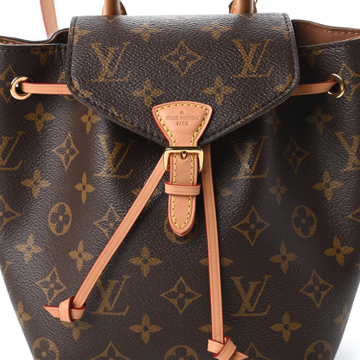 Louis Vuitton Monogram Montsouris BB Backpack Natural 10 of 11