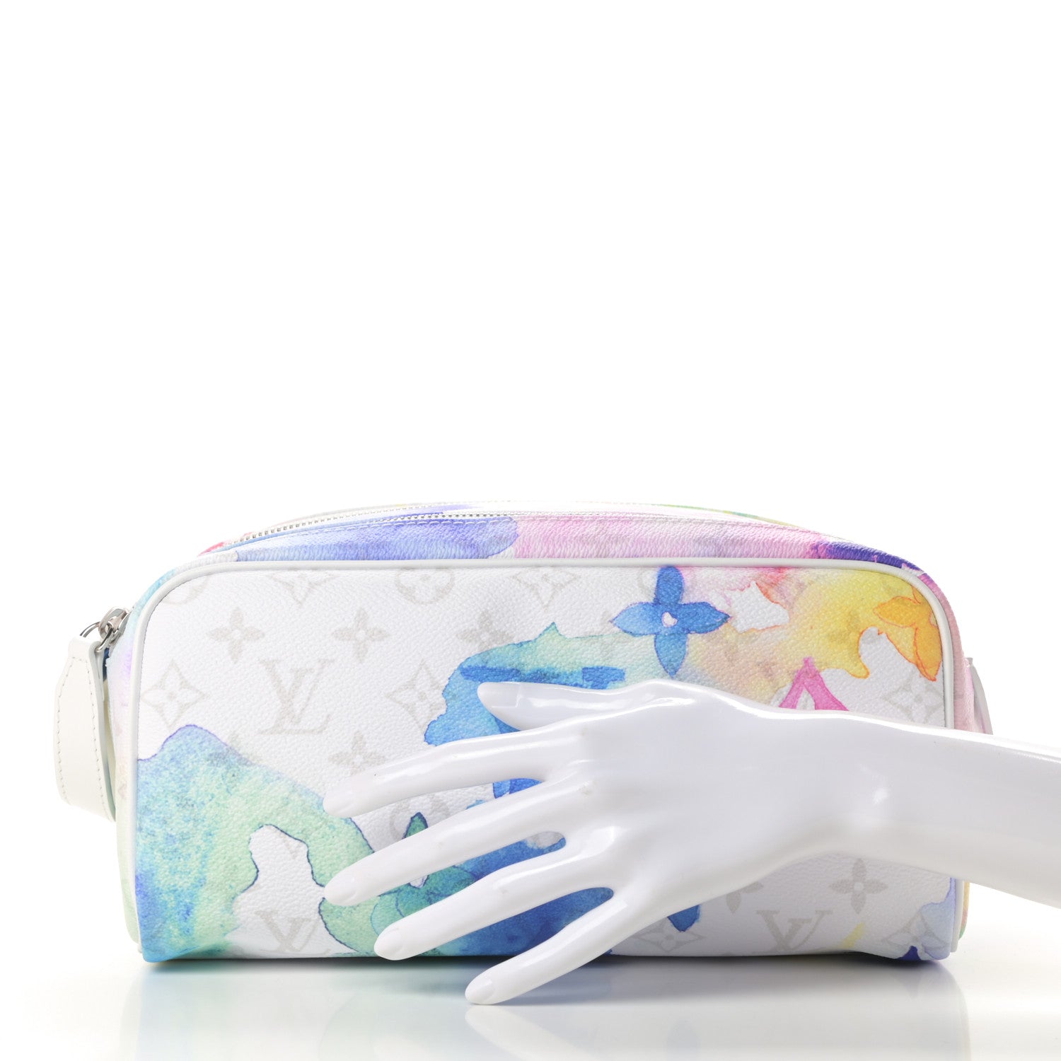 Louis Vuitton Monogram Watercolor Dopp Kit Toilet Pouch Multicolor 2 of 7