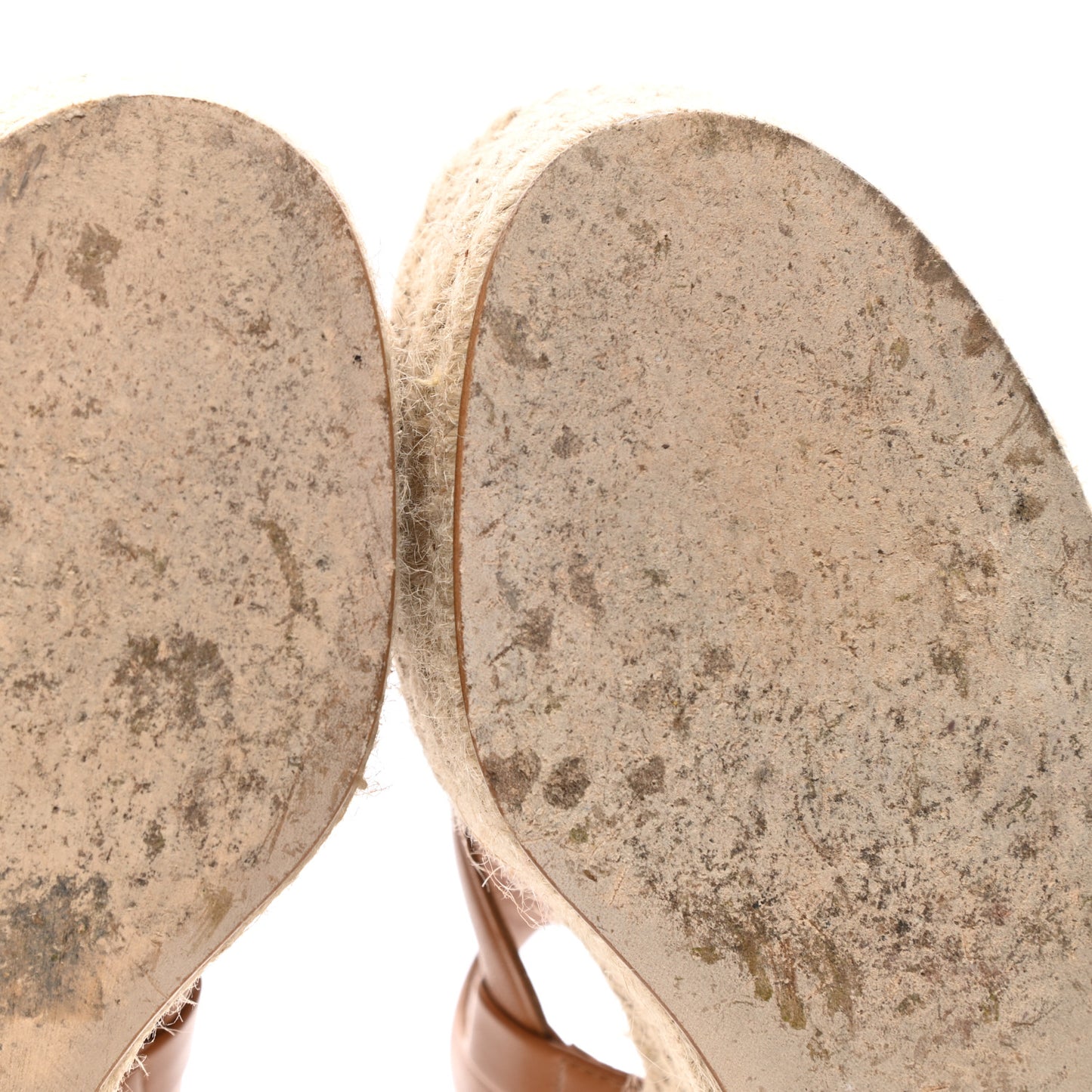 Nappa Ithea Espadrille Wedge Sandals 39 Naturel