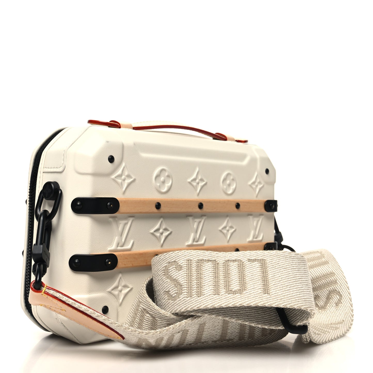 Debossed Monogram Future Trunk White