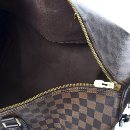 Louis Vuitton Damier Ebene Keepall Bandouliere 55 5 of 9