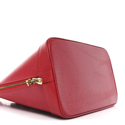 Louis Vuitton Epi Alma PM Castillan Red 7 of 8