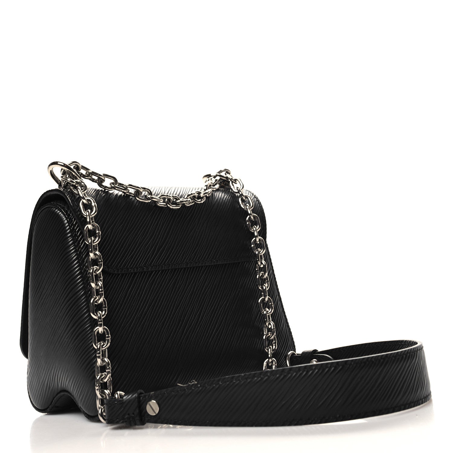 Louis Vuitton Epi Twist Shoulder Bag PM Black 4 of 10