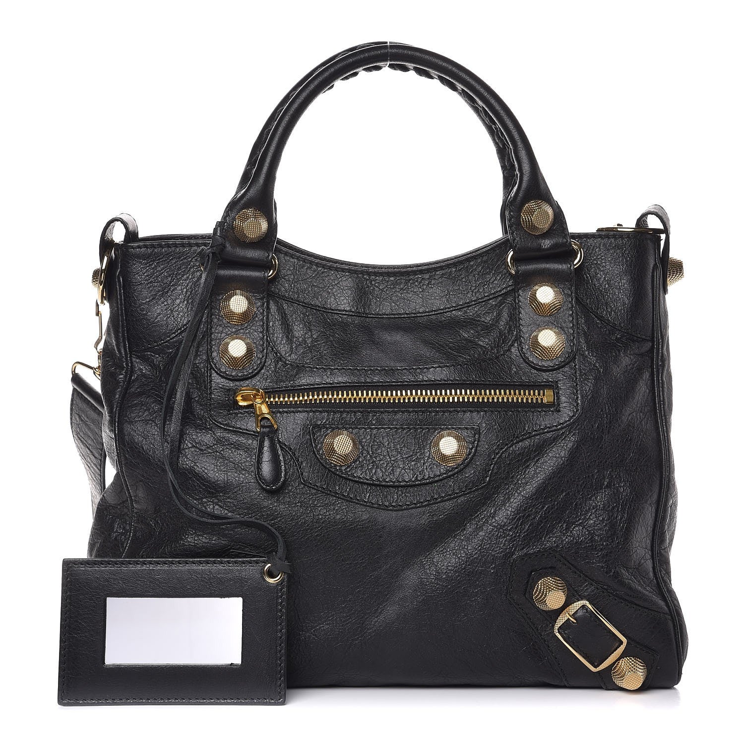 Balenciaga Agneau Giant 21 Gold Hardware Velo Black 1 of 8