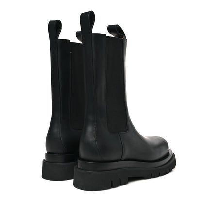Bottega Veneta Calfskin The Lug Chelsea 55mm Boots 39 Black 5 of 8
