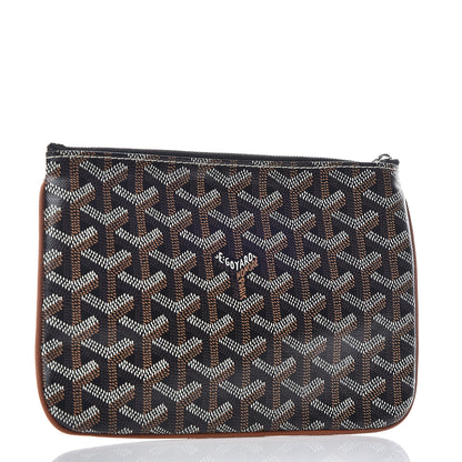 Goyard Goyardine Senat Pochette PM Black Gold 3 of 6