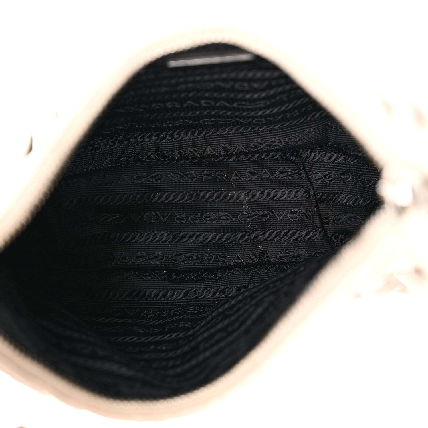 Prada Nappa Gaufre Re-Edition 2005 Shoulder Bag Talco 5 of 13