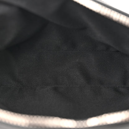 Christian Dior Calfskin Perforated Oblique Galaxy Safari Messenger Bag Black 5 of 12