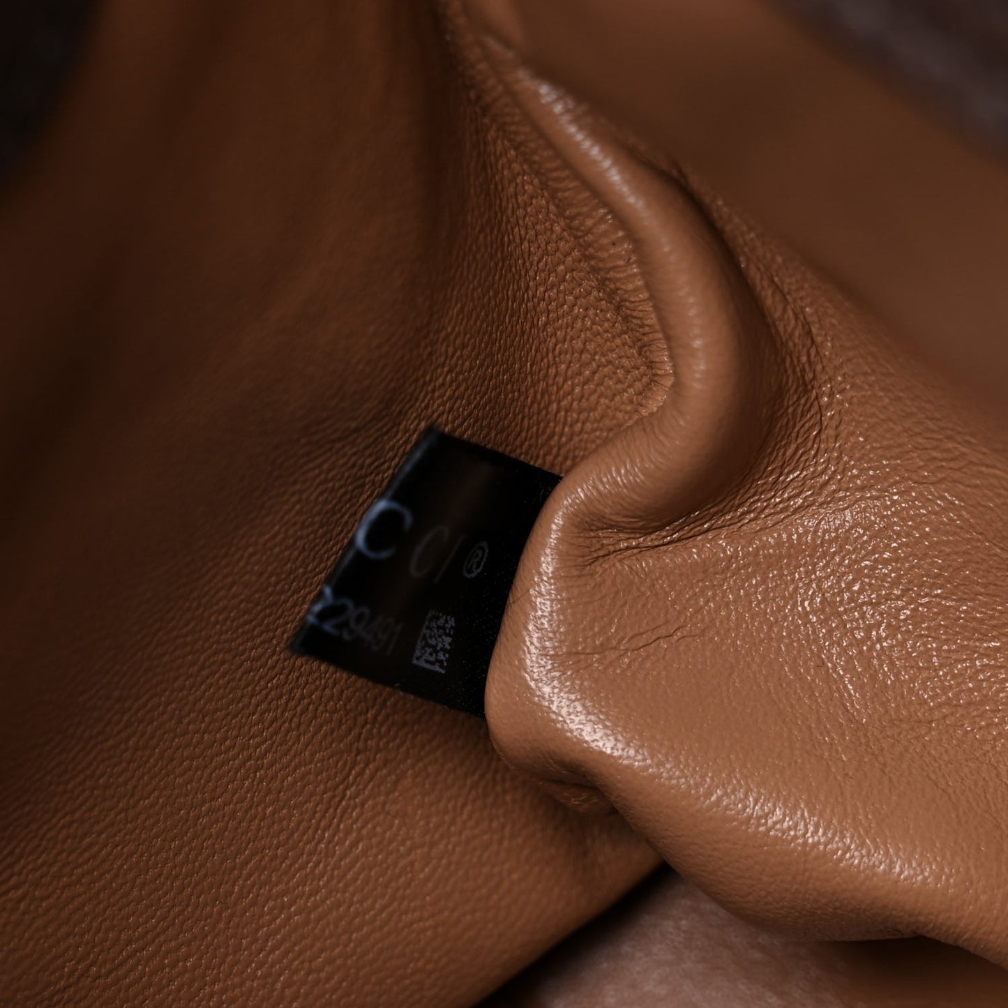 Monogram Jumbo GG Textured Dollar Calfskin Mini Diana Tote Bag Camel Ebony New Acero