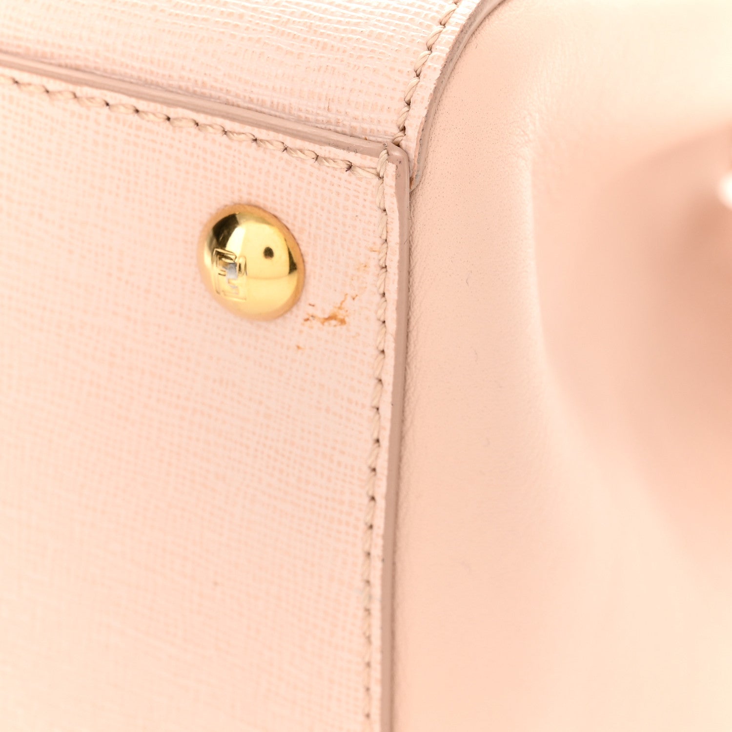 Fendi Vitello Elite Flamingo Petite 2Jours Tote Rosa Plaster 9 of 9
