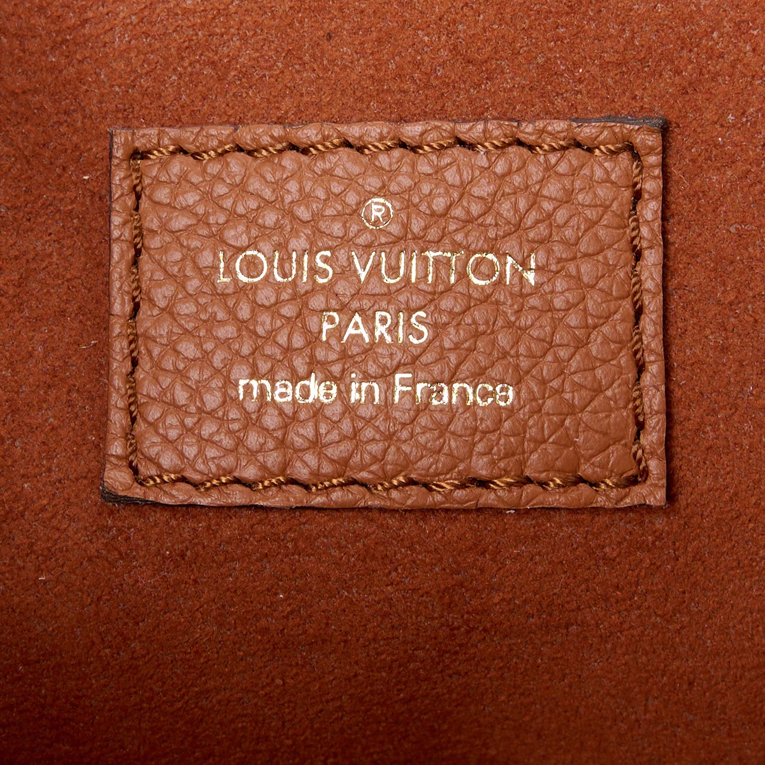 Louis Vuitton Grained Calfskin Lockme Oxford Cognac 8 of 13