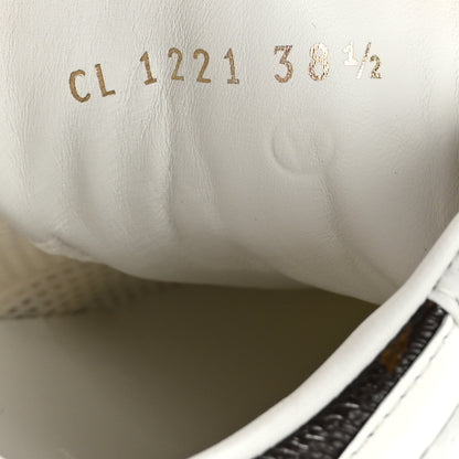 Louis Vuitton Calfskin Monogram Run Away Sneakers 38.5 White 9 of 9