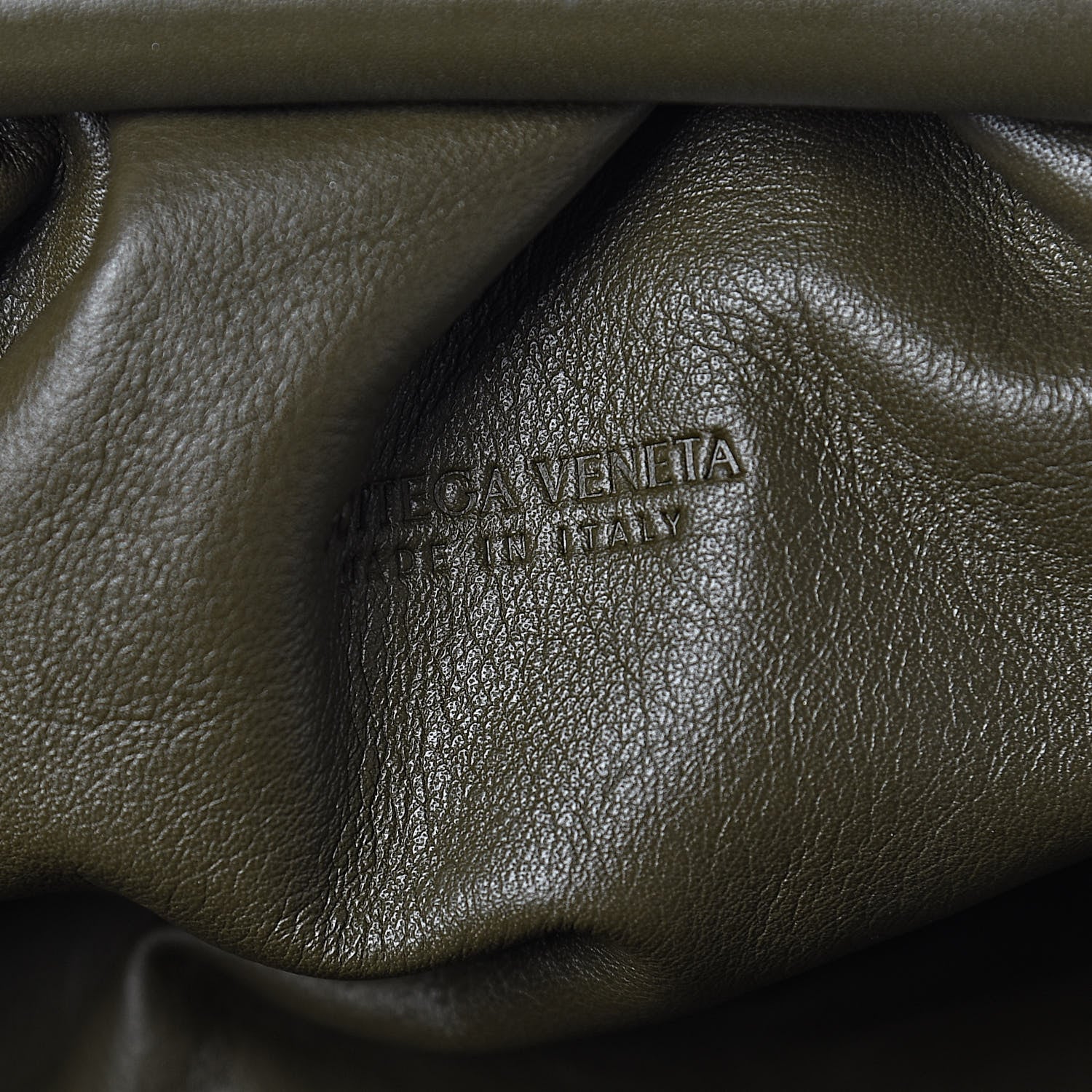 Bottega Veneta Butter Calfskin The Mini Pouch Kaki Fondente 6 of 11